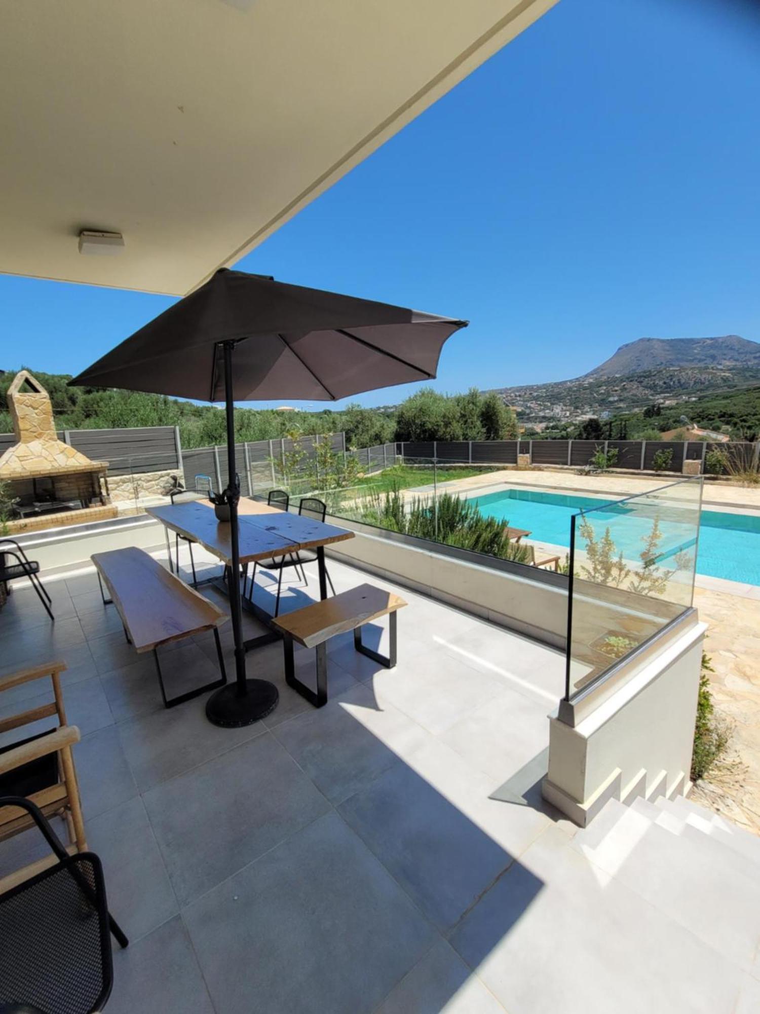 Horizon Villa Almyrida Almirida Esterno foto